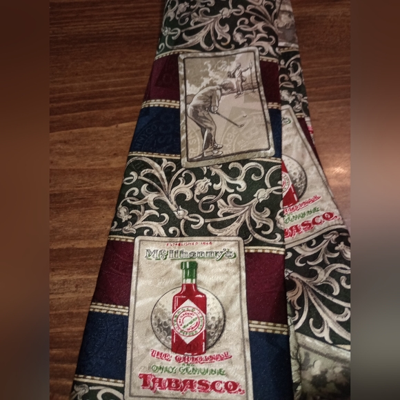 Tabasco Golf Tie - Picture 2 of 3
